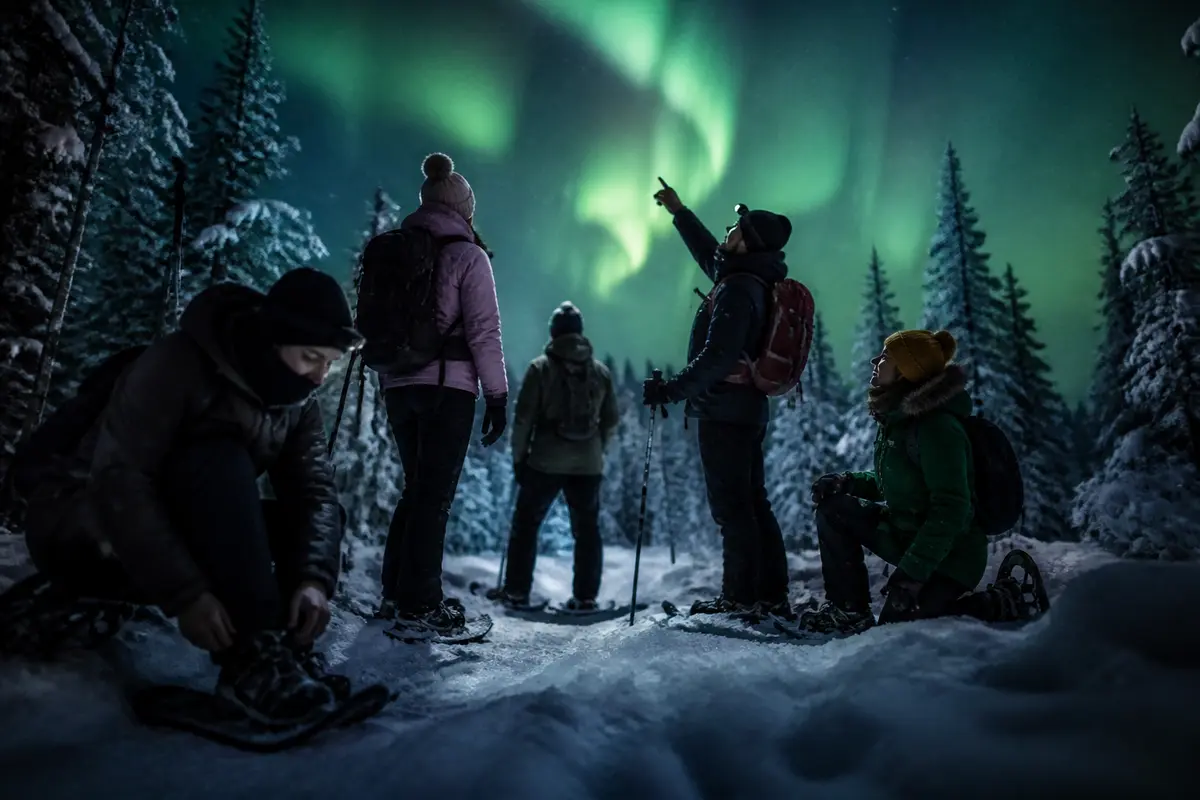 Nuit polaire Laponie : guide pour réussir votre aventure