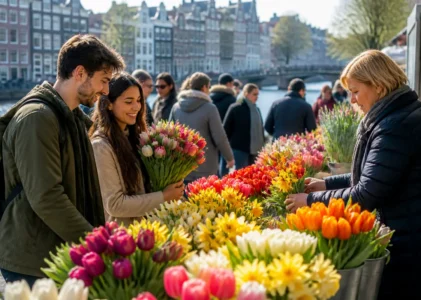 Marché aux fleurs Amsterdam : Guide pour le visiter