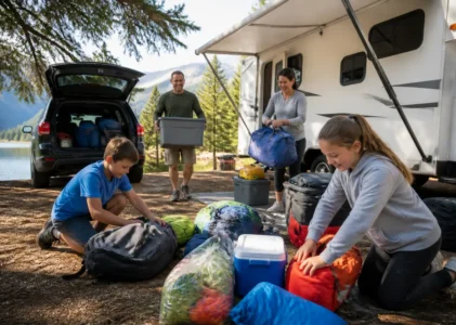 Quoi emmener en camping mobil-home : la checklist
