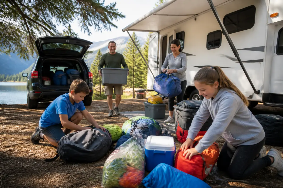 Quoi emmener en camping mobil-home : la checklist
